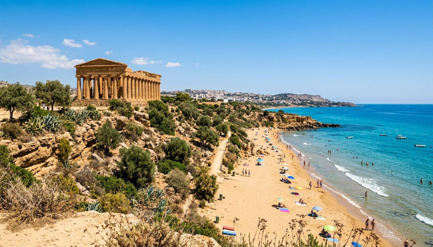 Découvrez les secrets des temples antiques et plages d'Agrigente